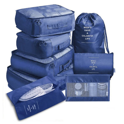 8-Piece Premium Travel Organizer